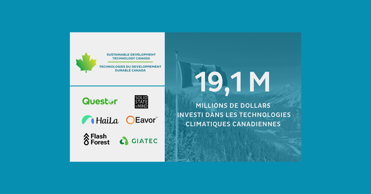 Company Logos - $19.1 Invested in Canadian Climate Tech